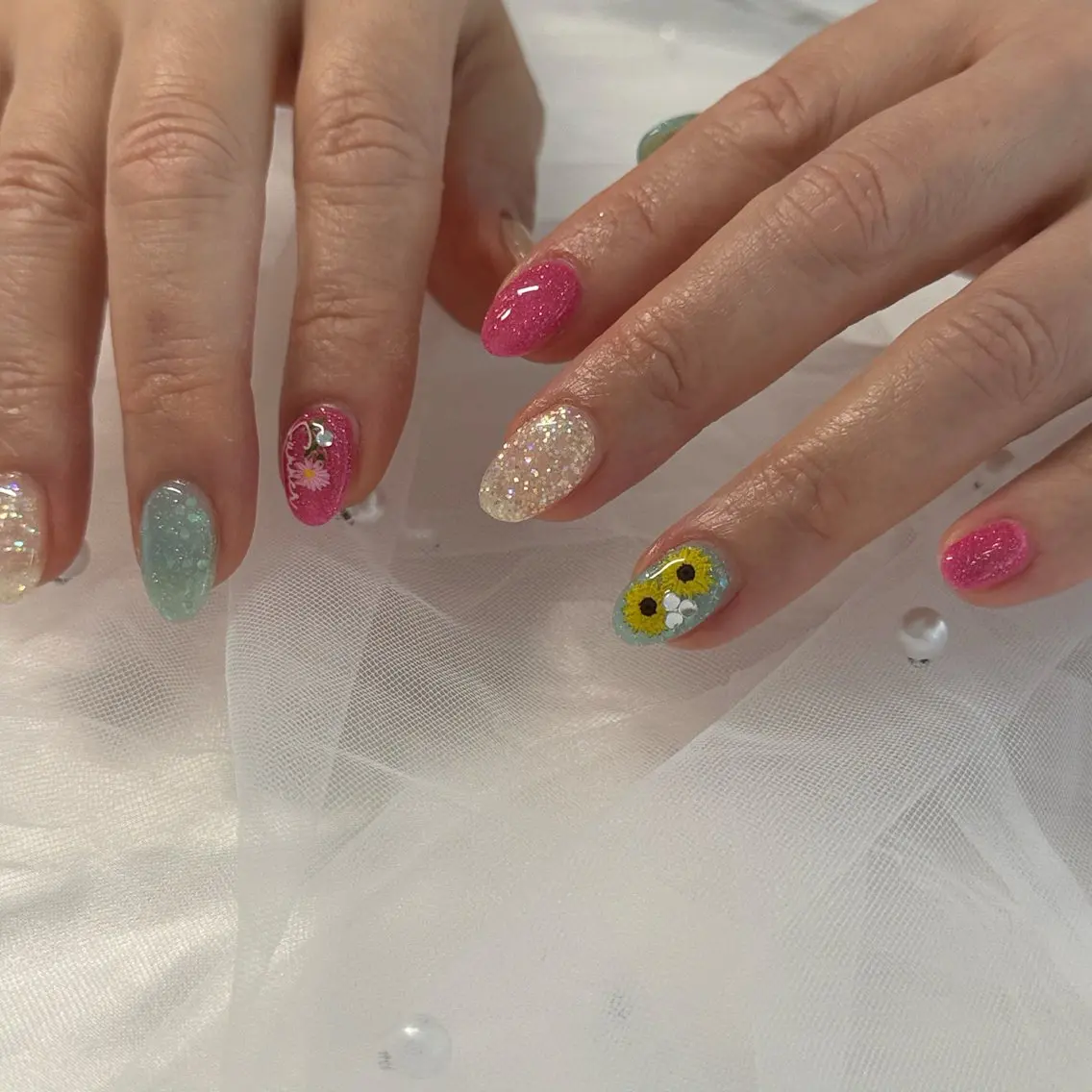 ネイル Pretty神戸三宮 プリティーのネイルデザイン