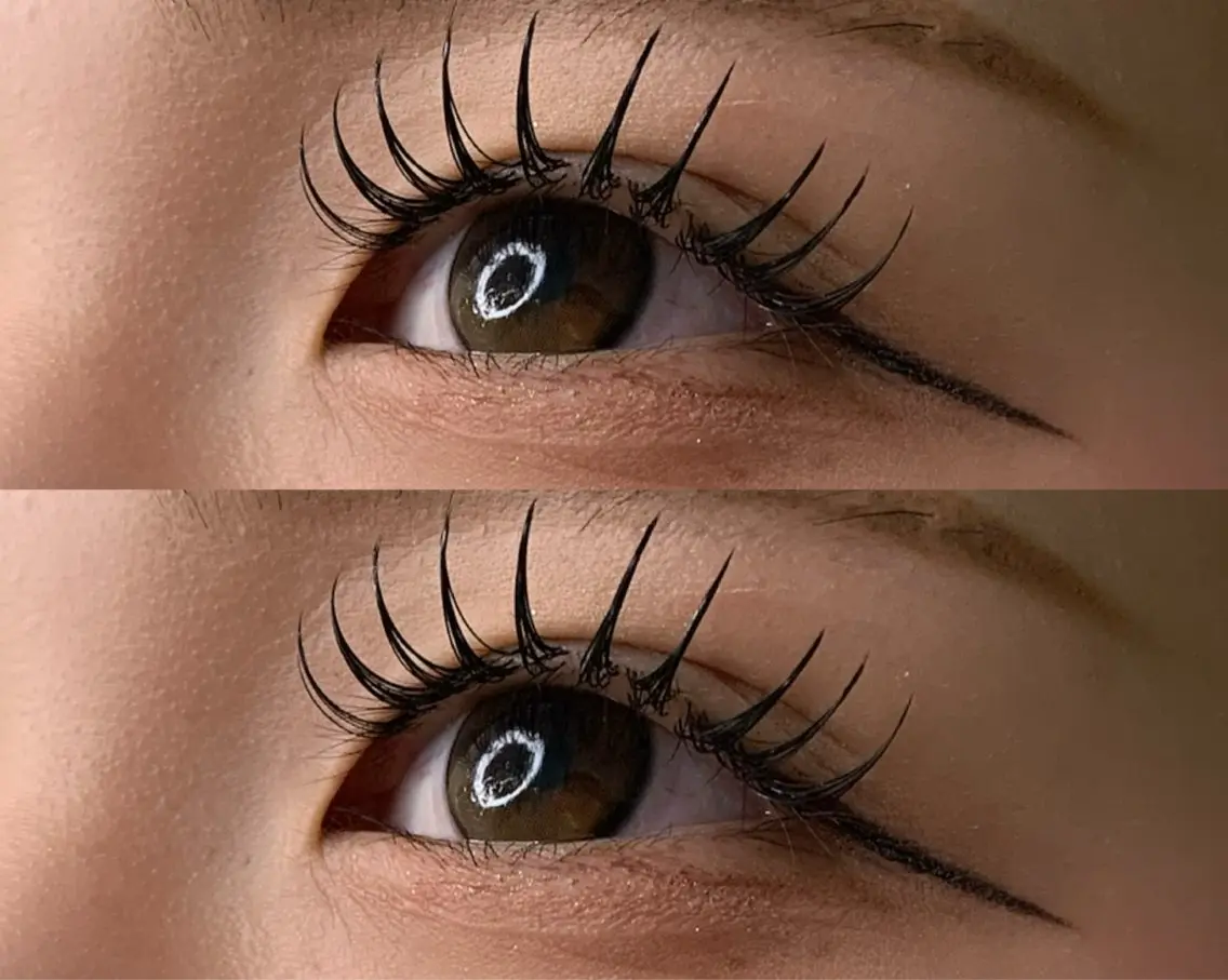 マツエク・マツパ フラットラッシュ Eyelash Salon IROのマツエク・マツパデザイン