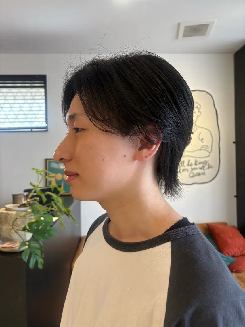 ショート ウルフカット 西野 優夏のヘアスタイル