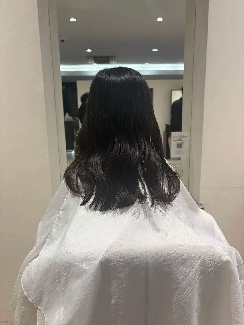 ロング カット FRAME/ 岡本佳奈のヘアスタイル