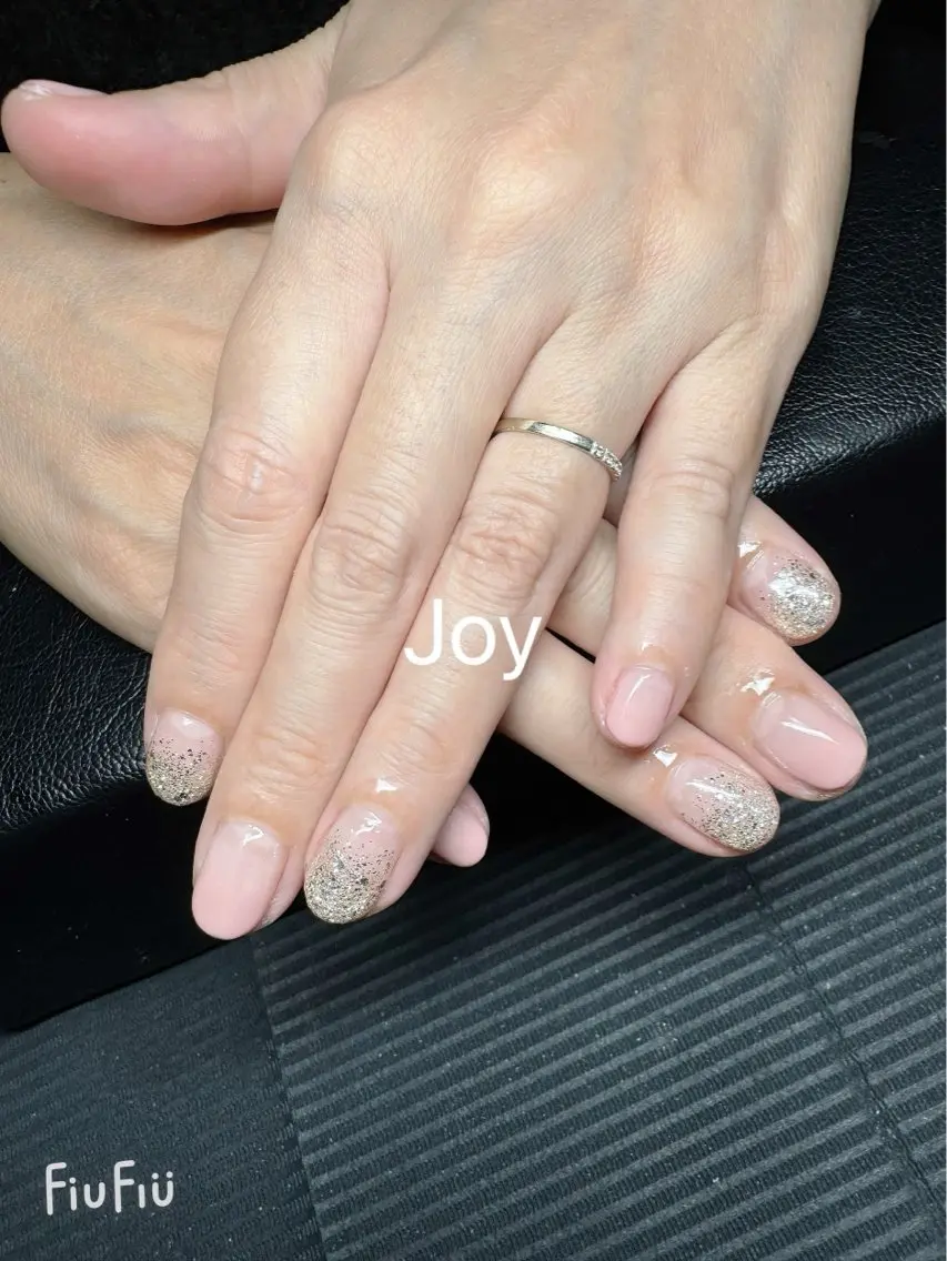 ネイル ジェルネイル グラデーション シンプルネイル Nail Salon JOYのネイルデザイン