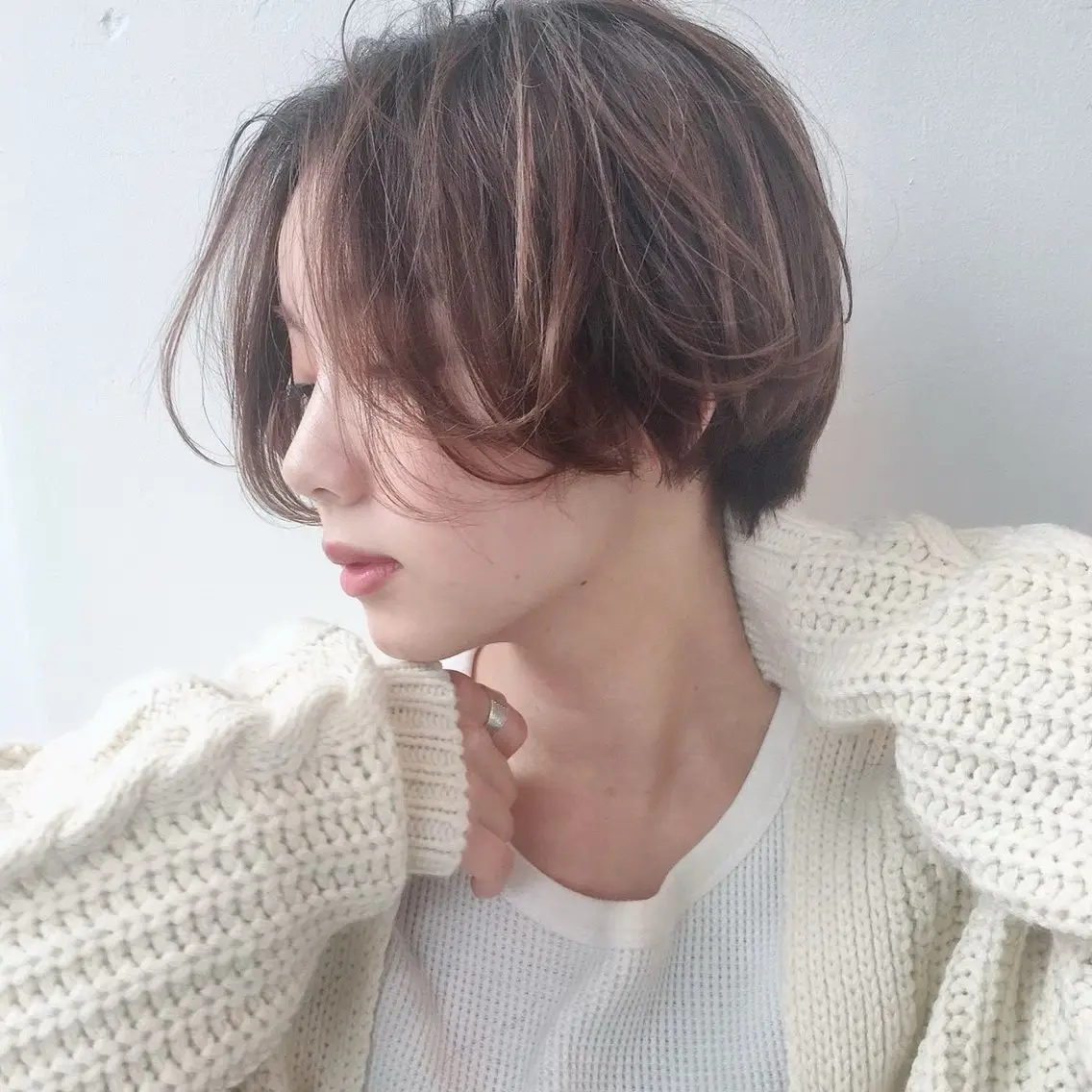 ショート カラー 髪質改善 ショートヘア ♡⃛赤み消し ♡⃛ 淡色特化✨️Rimuのヘアスタイル