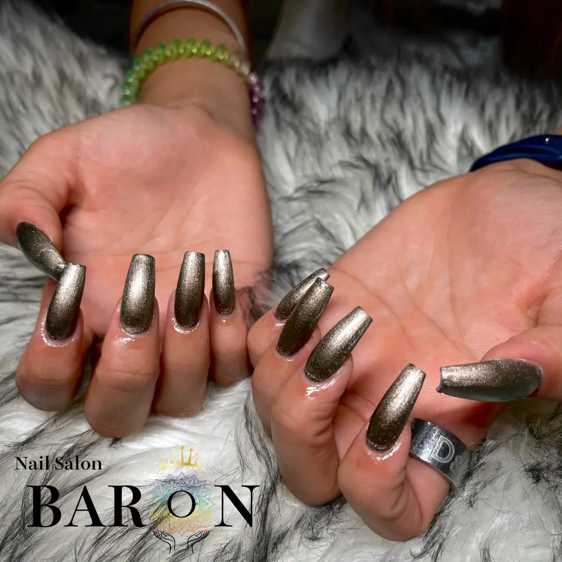ネイル ハンドネイル ☆SAKI☆ BARON 店長のネイルデザイン