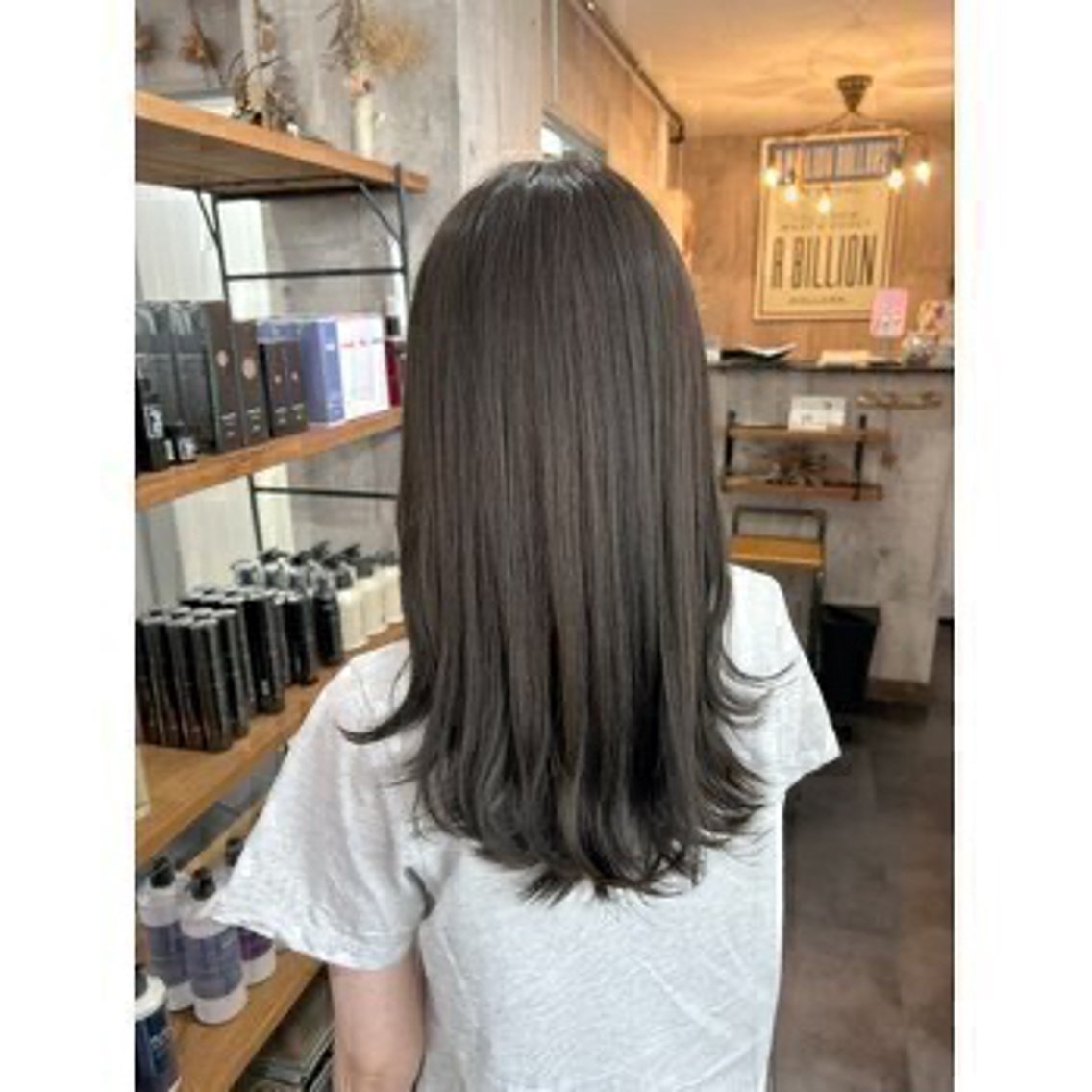セミロング 新田 修司のヘアスタイル