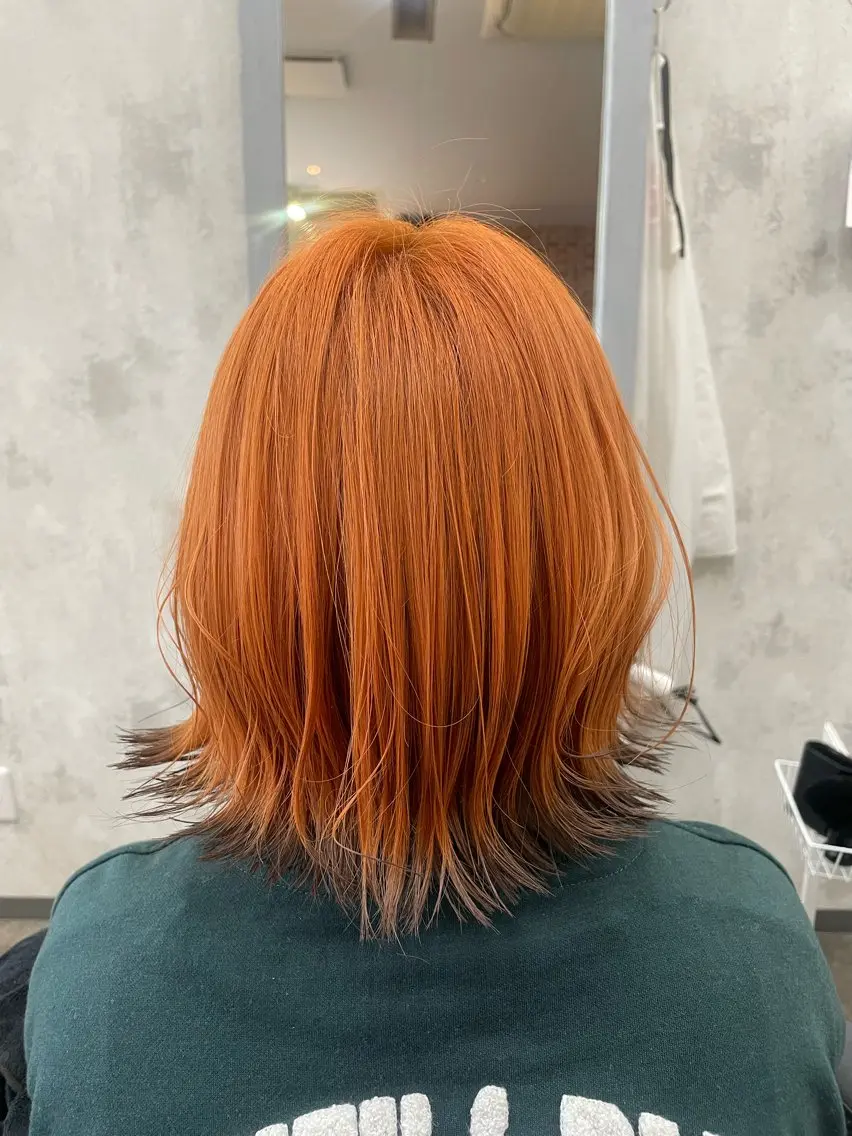 ショート カラー 藤田 麗安のヘアスタイル
