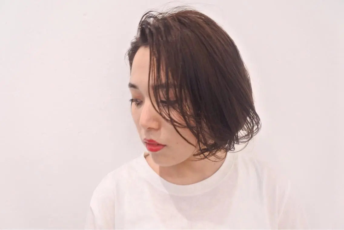 ショート ミディアム カラー Teramura Kaoriのヘアスタイル