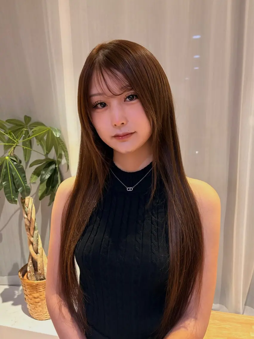 ロング ヘアカラー say.🫧植田 虹乃花のヘアスタイル