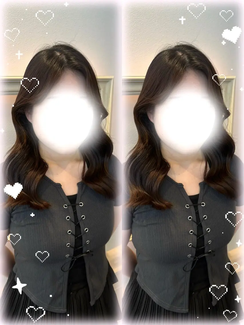 セミロング ヘアアレンジ ヘアセット 縮毛矯正/Wカラー /アレンジ🌙あまにのヘアスタイル
