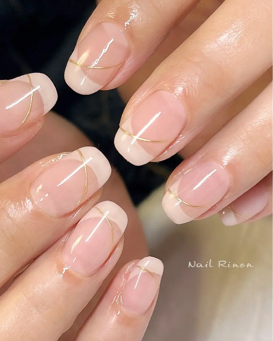 ネイル オフィスネイル ハンドネイル Nail Rinonのネイルデザイン