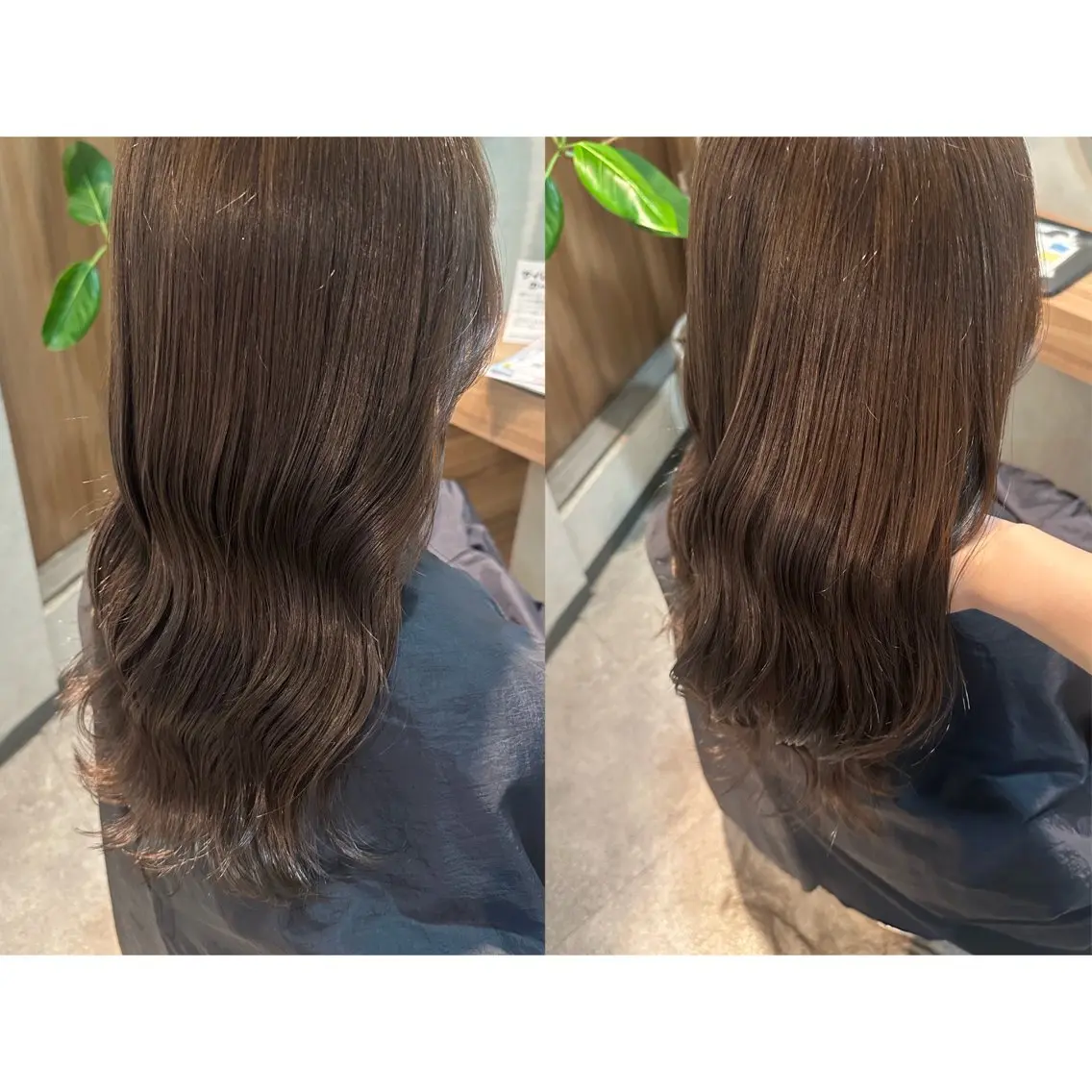 ロング カラー アッシュ アッシュグレー アッシュグレージュ 透明感カラー グレージュ カット ヘアカラー トリートメント モテ🤍トレンドヘア /新宿/ワカナのヘアスタイル