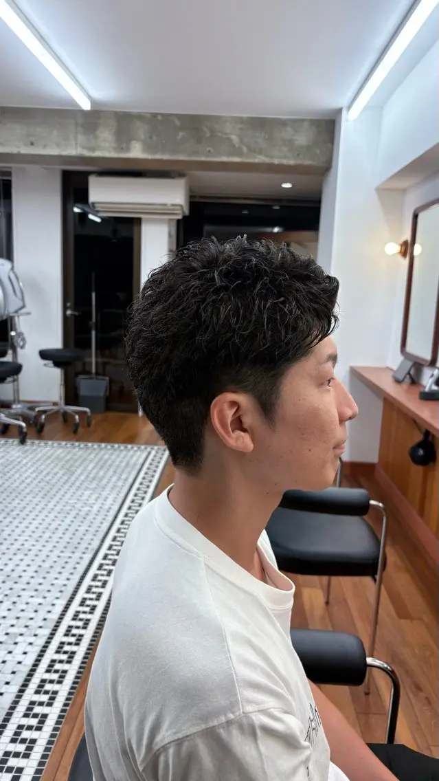 ショート メンズカット 髙橋創のヘアスタイル