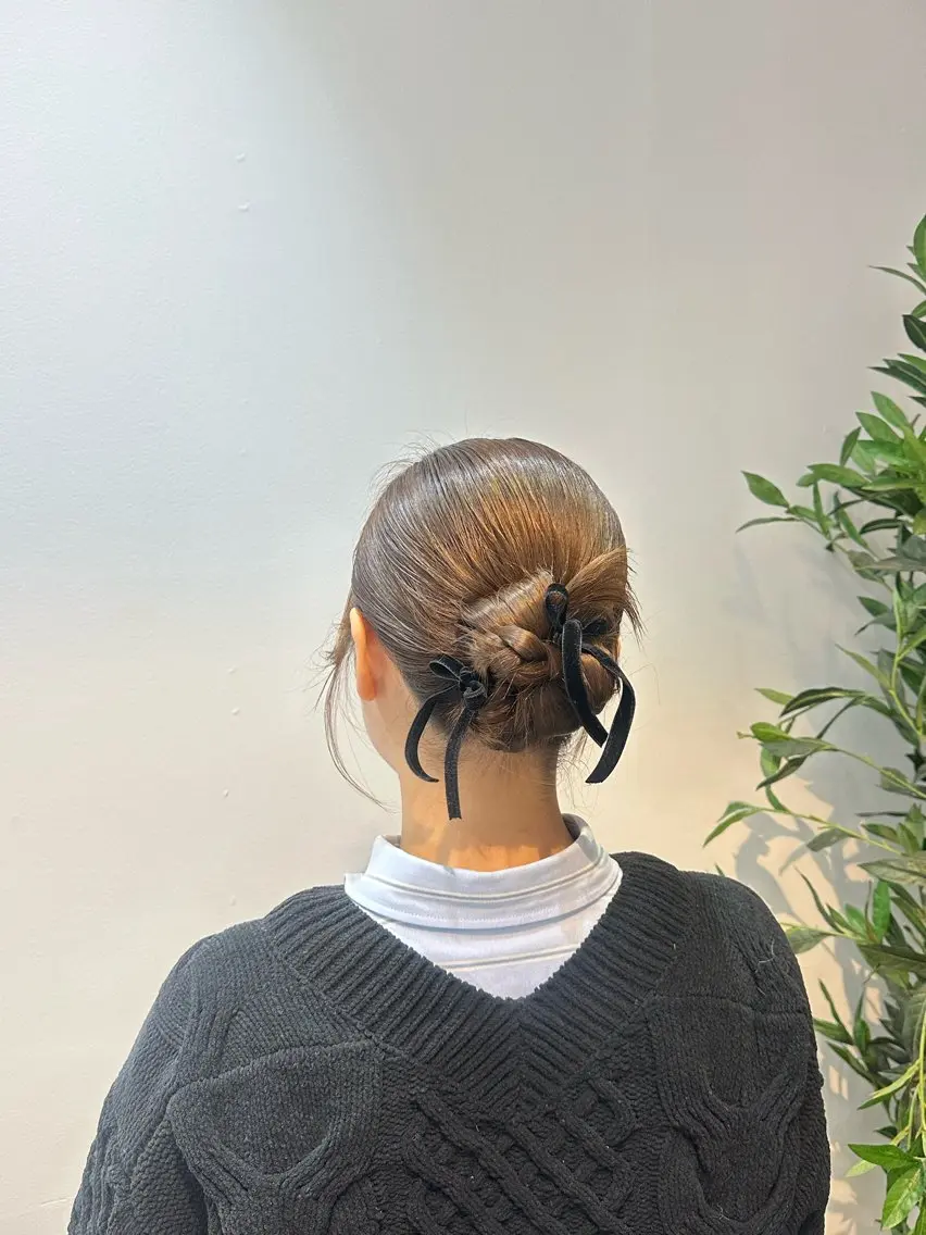 ロング ヘアアレンジ ヘアアレンジ/渋谷/ ゆづきのその他イメージ