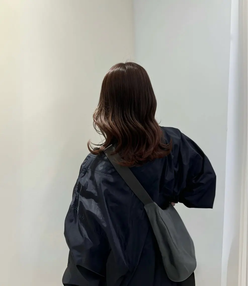 カラー ヘアカラー 大本 こころのヘアスタイル