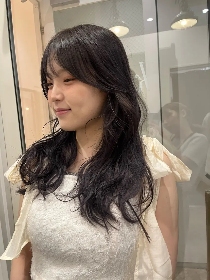 ロング カット ヘアカラー keshiki🦋 Nanaのヘアスタイル