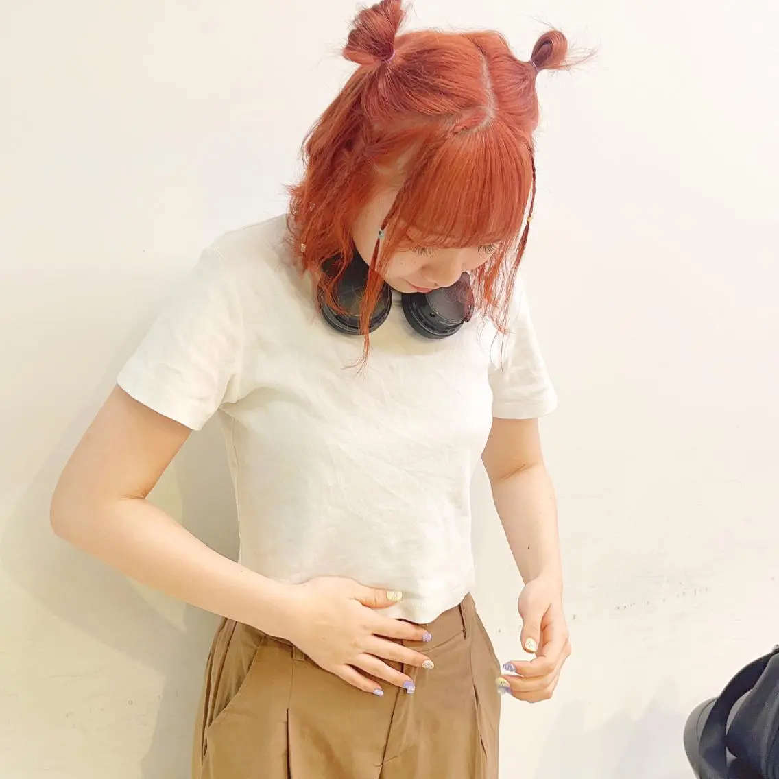 ミディアム カラー ヘアアレンジ 愛されカラー🩷 はるなのヘアスタイル