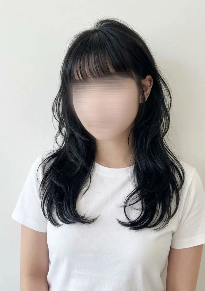 ( 🪽骨格似合わせセット ) 小顔カット+艶Treatmentの写真