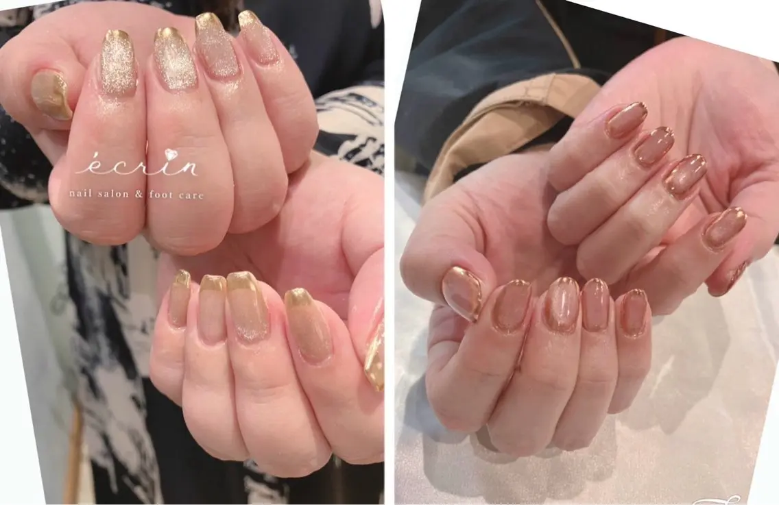 ネイル ハンドネイル ecrin エクラン Haruka🌼のネイルデザイン