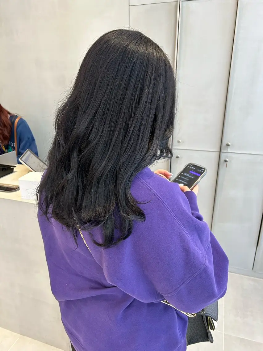 ロング カラー グレージュ ヘアカラー トリートメント ヘアセット 垢抜け/レイヤー /艶カラー🪼風香のヘアスタイル