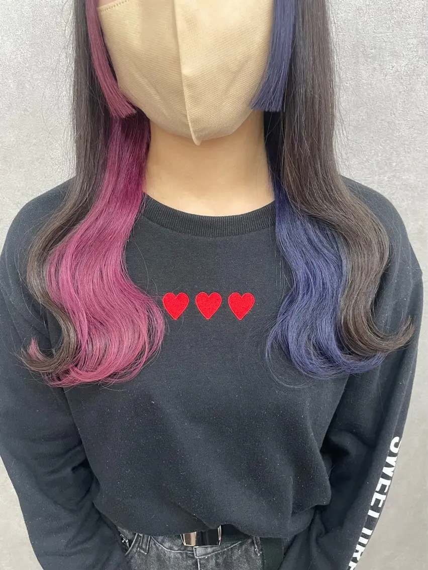 ロング カラー 【店長】インナー指名 No.1戸塚優思のヘアスタイル