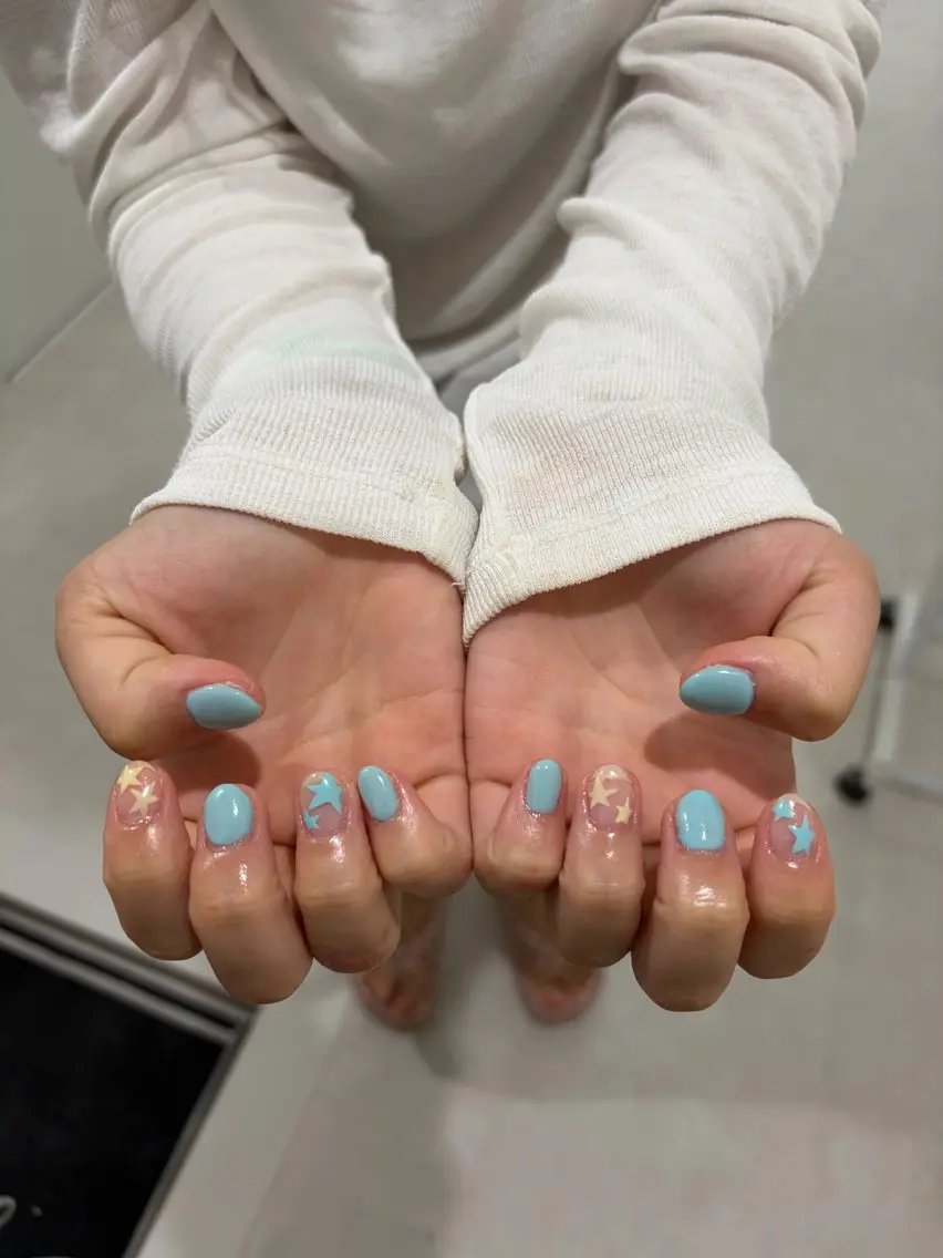 ネイル ハンドネイル Mermaid Nail saraのネイルデザイン
