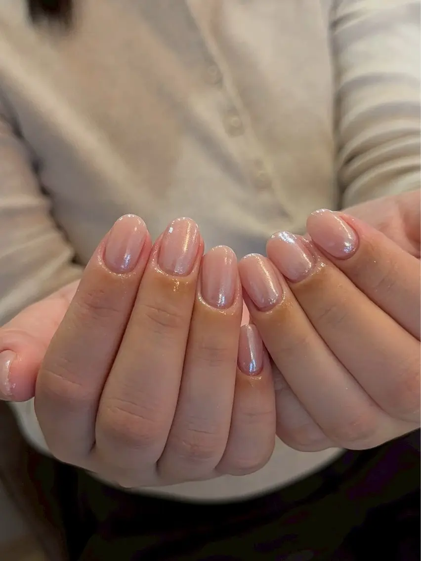 ネイル ホワイト ハンドネイル Salon Ｋのネイルデザイン