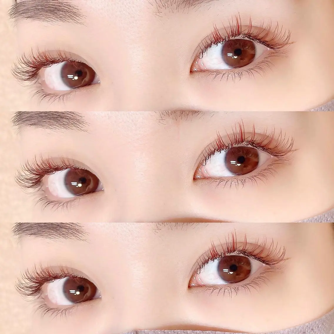 マツエク・マツパ カラーマツエク フラットラッシュ 玉造駅すぐ⌇kiki eyelashのマツエク・マツパデザイン