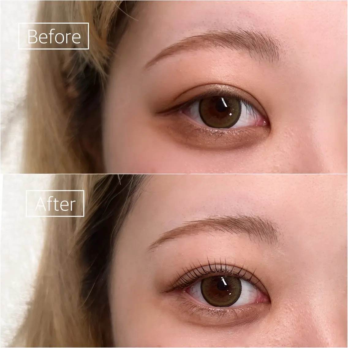 lash lift (TRコーティング付き)¥7,700⇨¥5,500の写真