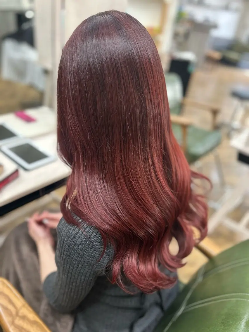 ロング 遠山 大智のヘアスタイル