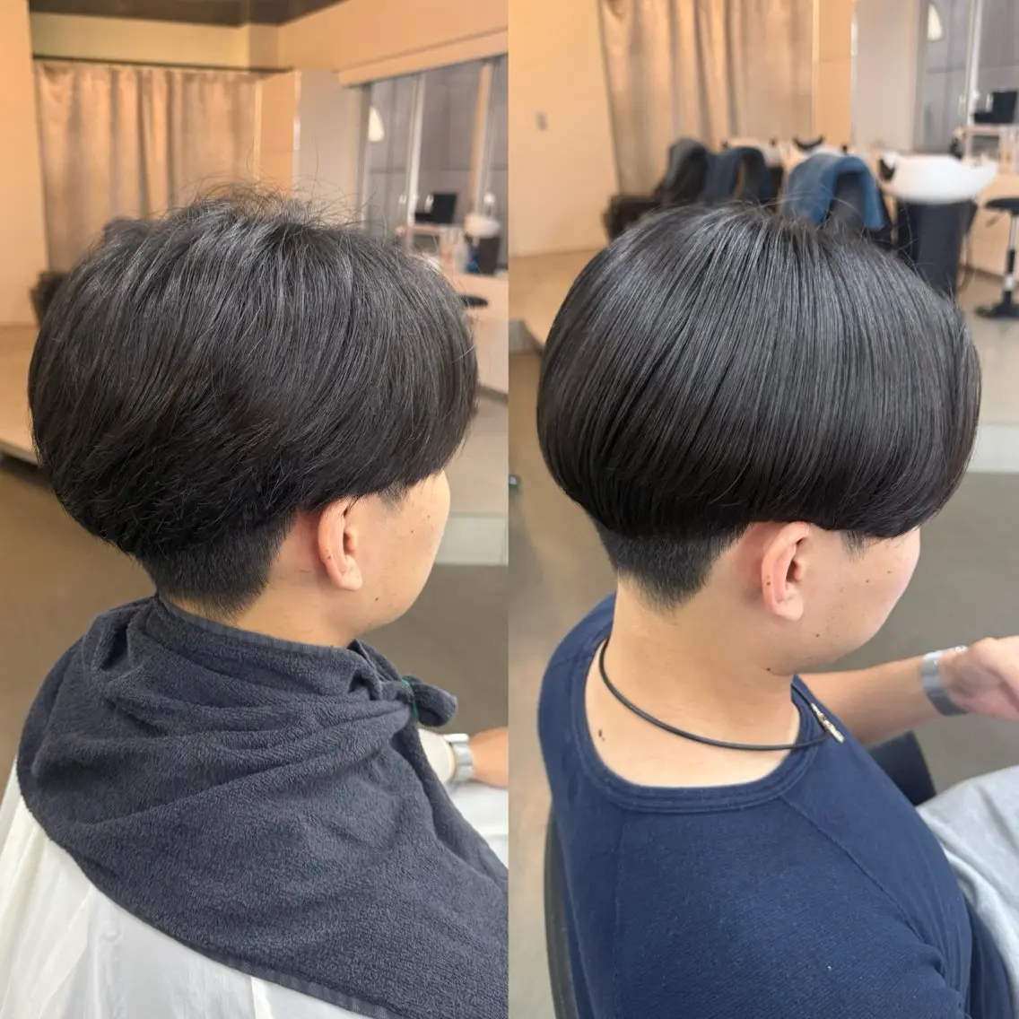 ショート メンズ 縮毛矯正 縮毛矯正 ウチダ🦖 メンズヘア特化のヘアスタイル