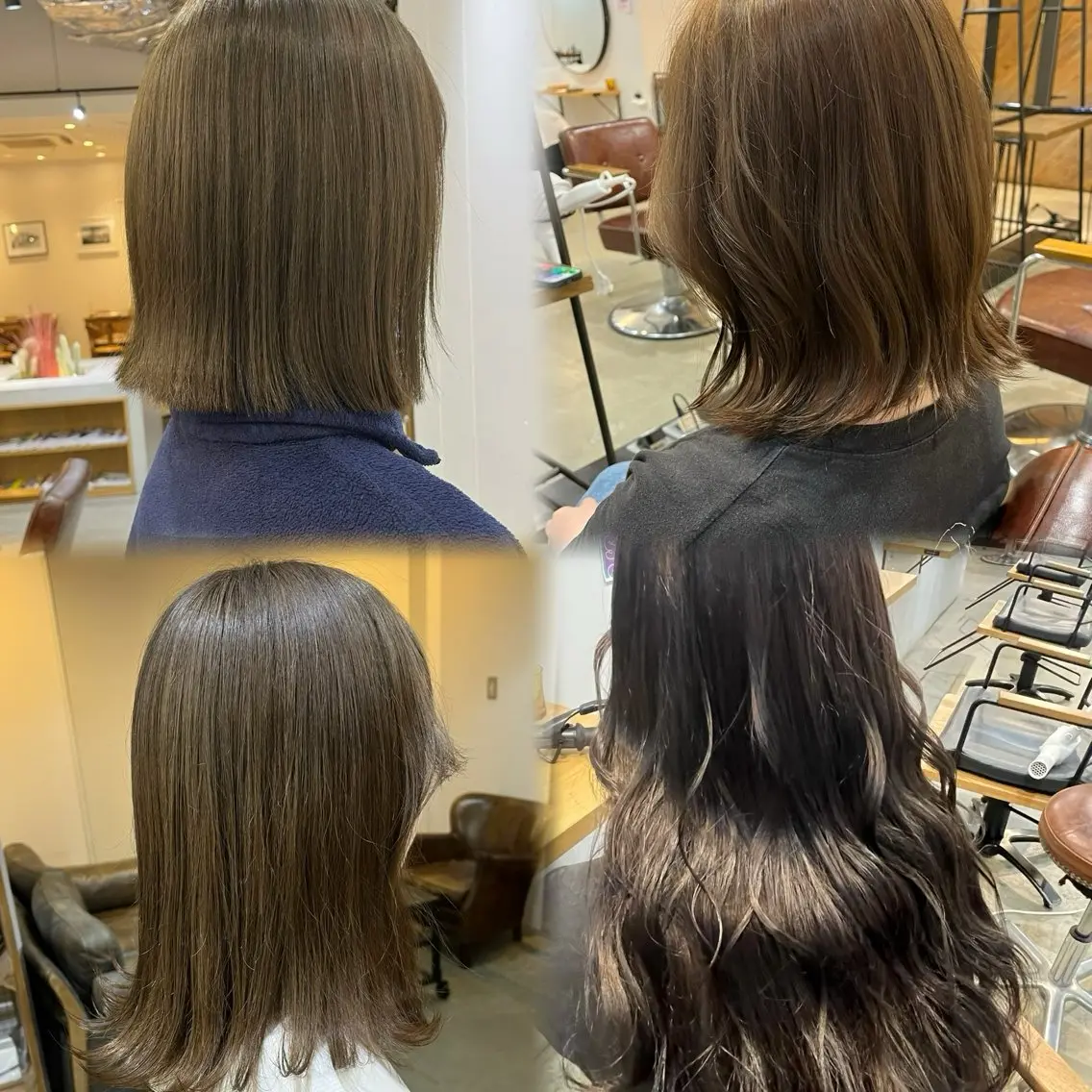 💞話題のオイルイングロスカラー(イノアカラー)+カット+TRの写真