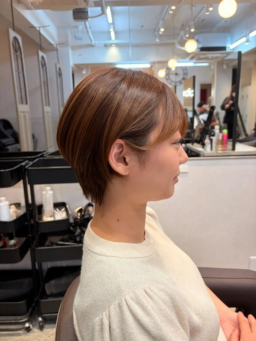 ショート カット 髪質改善✨/美髪矯正 akari🌻のヘアスタイル