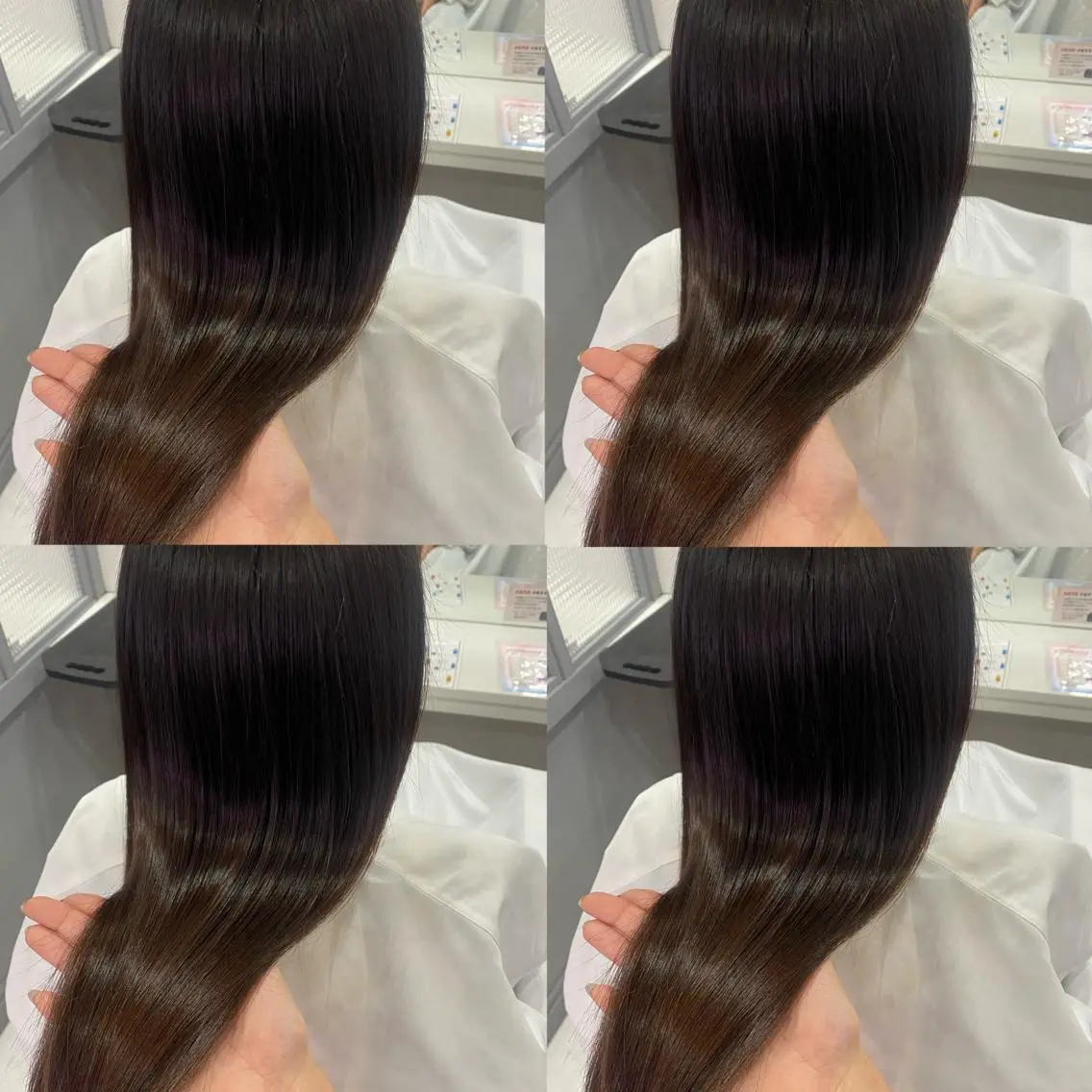 ミディアム 髪質改善×矯正🫧 韓国ヘアasamiのヘアスタイル