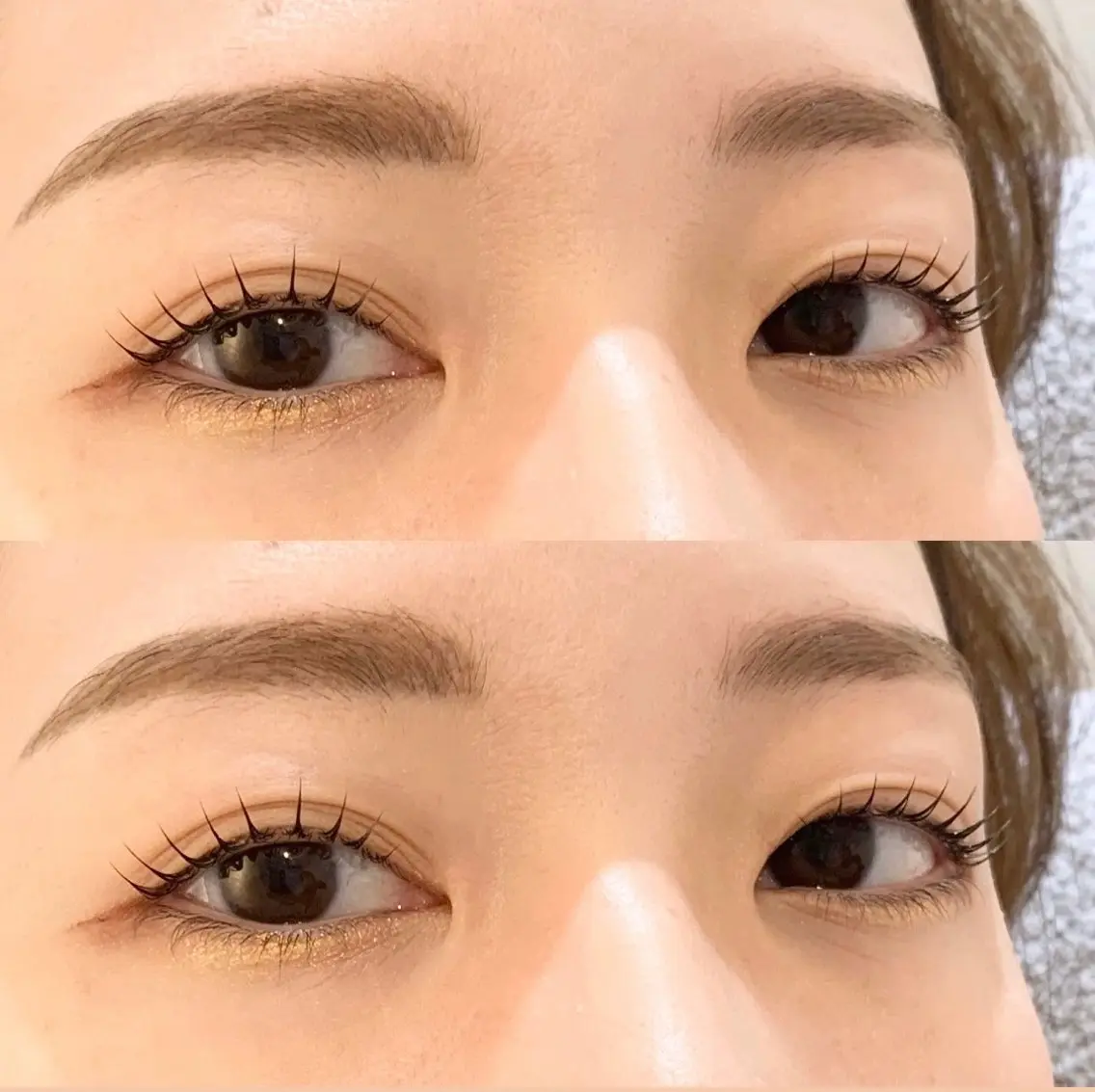 マツエク・マツパ パリジェンヌラッシュリフト 一重×まつ毛パーマ BELME AYANOのマツエク・マツパデザイン