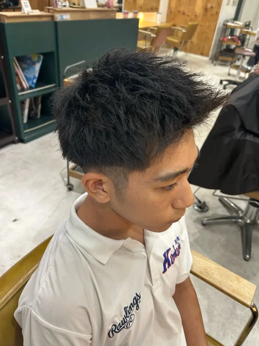 ヘアアレンジ メンズ カット 《海外ヘア特化》 早川 愛斗のヘアスタイル