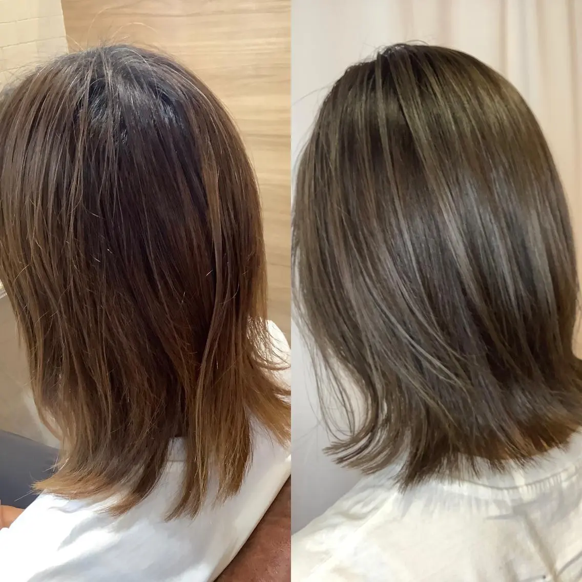 💇‍♀️【人気No.1】大人女性向け 白髪ぼかし＋小顔カット超音波トリートメントの写真