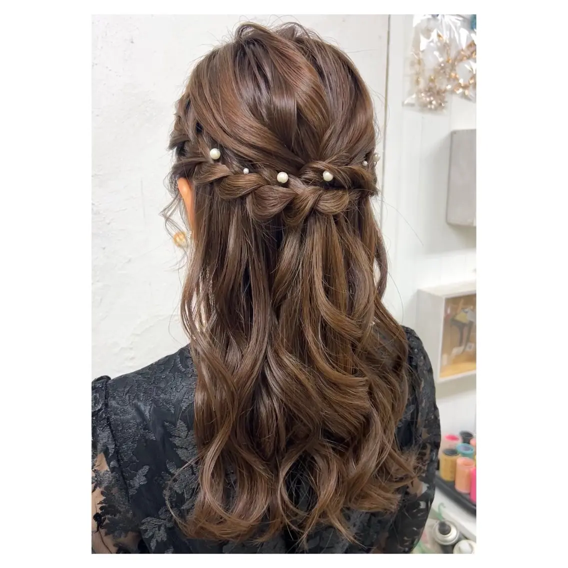 ヘアアレンジ ヘアセット ヘアセット/六本木/ Tomomiのヘアスタイル