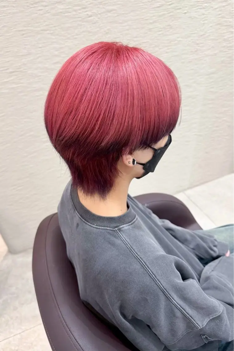 ショート カラー メンズ 川又 心那のヘアスタイル
