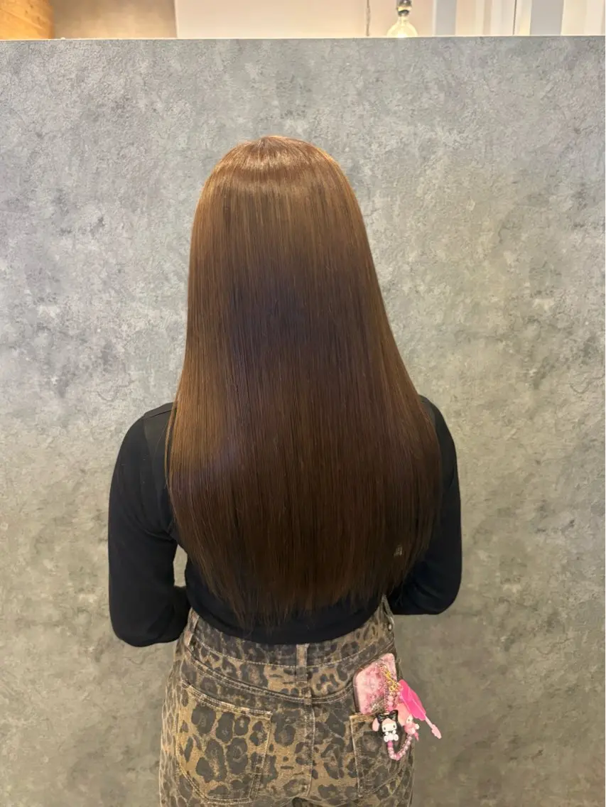 ロング カラー 長谷川日菜 / 郡山のヘアスタイル
