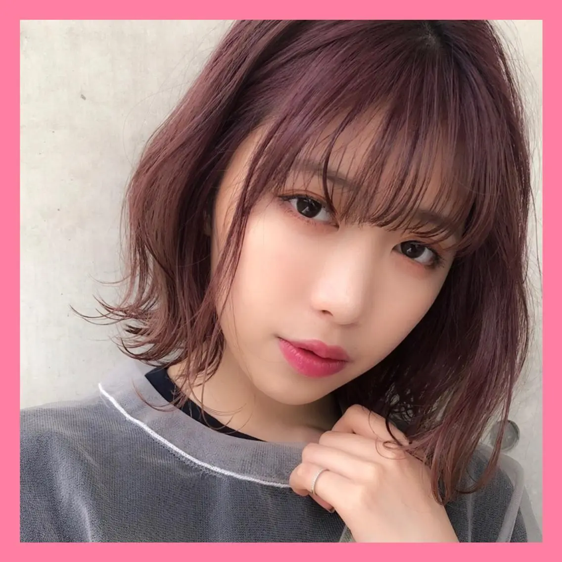 ミディアム カラー ❤️sai❤️ official❤️のヘアスタイル
