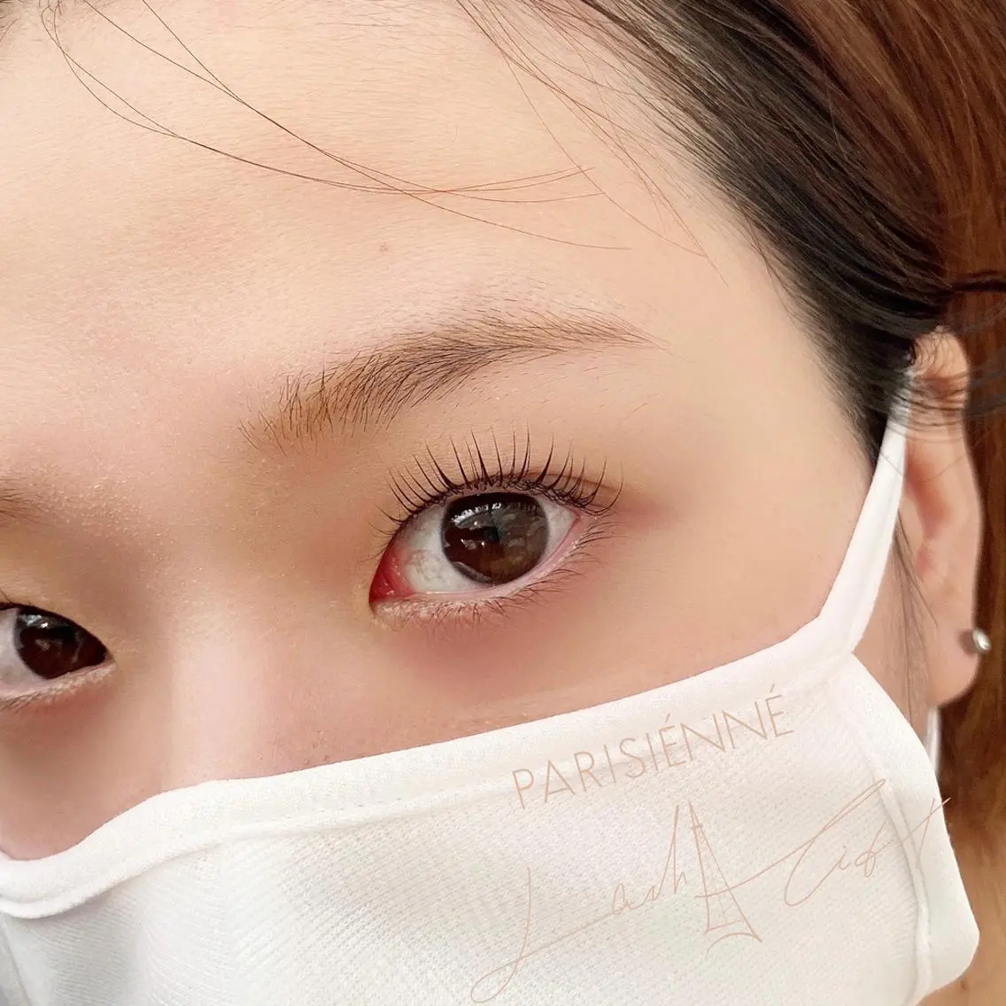 マツエク・マツパ パリジェンヌラッシュリフト waka eyelashのマツエク・マツパデザイン