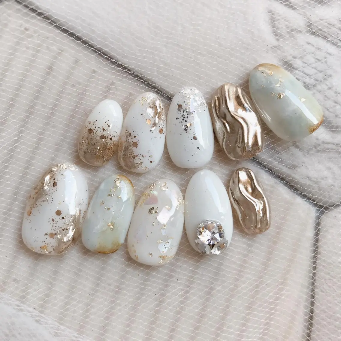 ネイル ネイルチップ nail room Perleのネイルデザイン