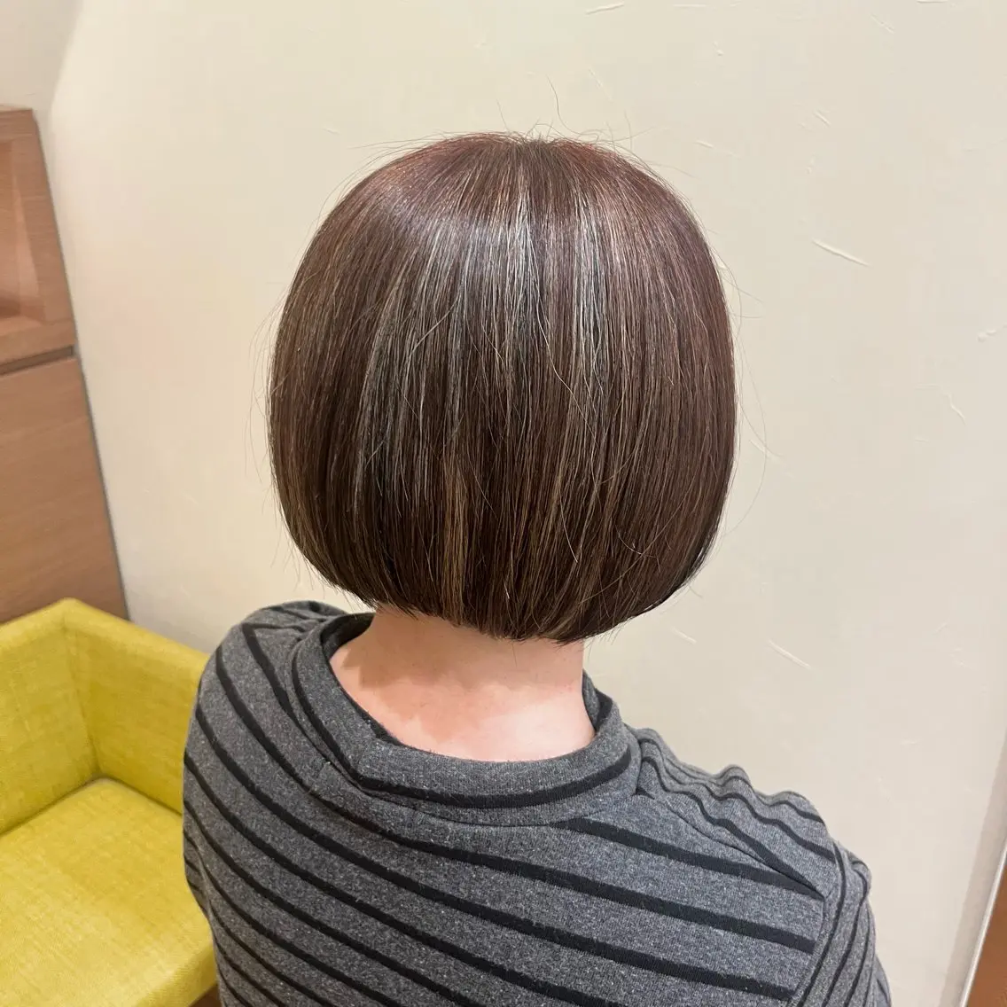 ミディアム ボブ トヨダ🤍 パーマのヘアスタイル