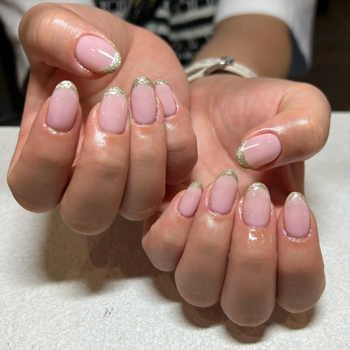 ネイル フレンチネイル ハンドネイル ネイルサロンSENE Hinahoのネイルデザイン