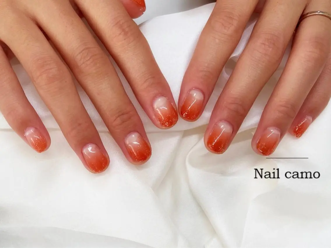 ネイル グラデーション 🌟Nail camo🌟のネイルデザイン