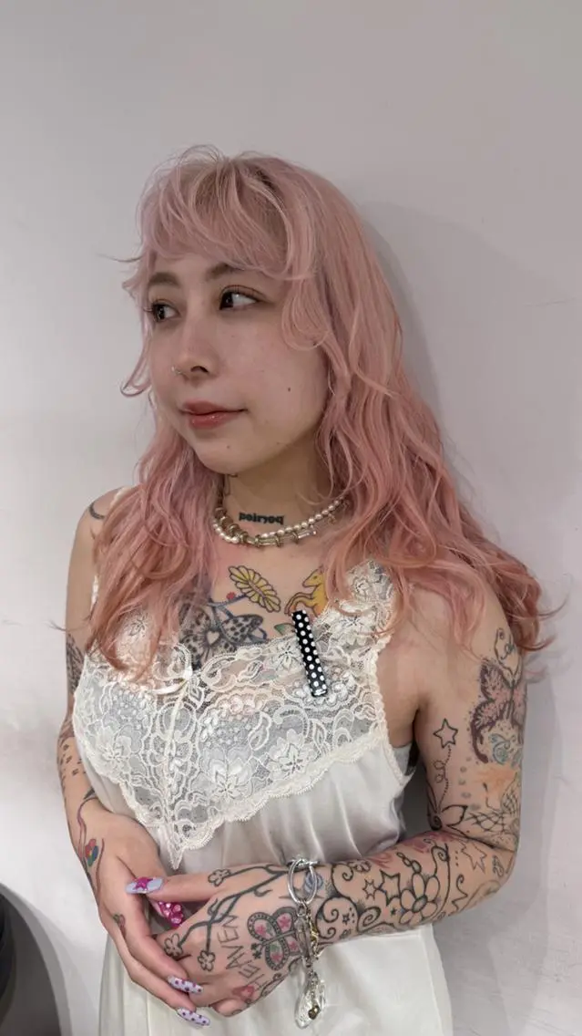 💙🖤ケアブリーチカラートリートメント💙🖤💙の写真