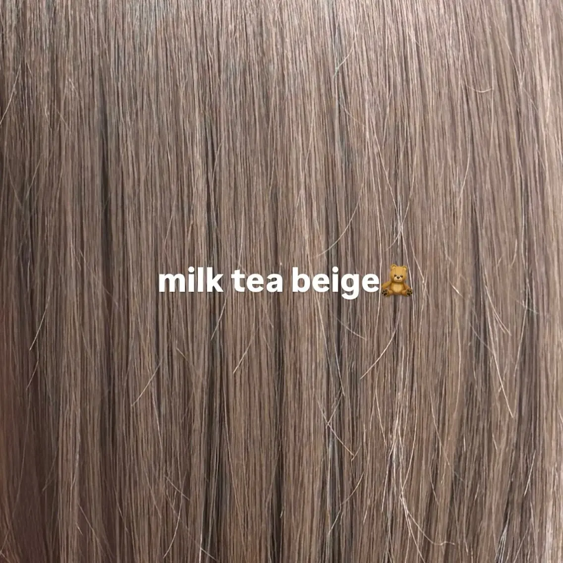 ミディアム カラー ヘアカラー ワンカラー/ ダブルカラー★ヒナノのヘアスタイル