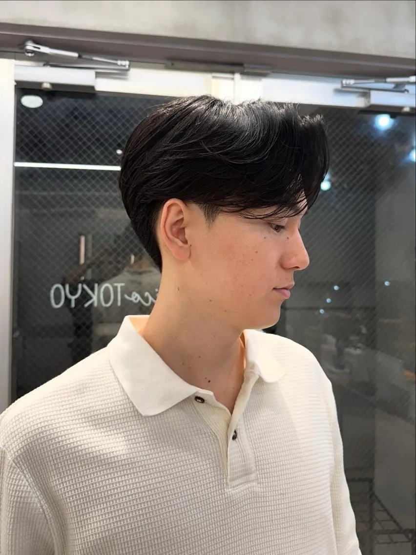 ショート パーマ メンズ カット パーマ 渋谷/表参道 スパイキー/イノのヘアスタイル