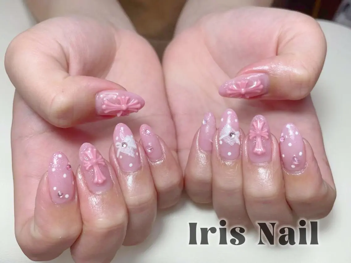 ネイル ハンドネイル ハンドケア 🍒IRIS Nail🌸のネイルデザイン