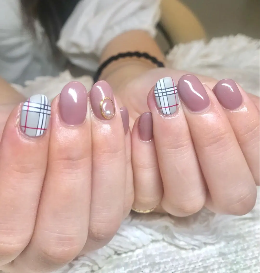 ショート カラー パーマ ヘアアレンジ メンズ キッズ ネイル マツエク・マツパ ピンクカラー カラーマツエク ピンク el. by Aoのネイルデザイン