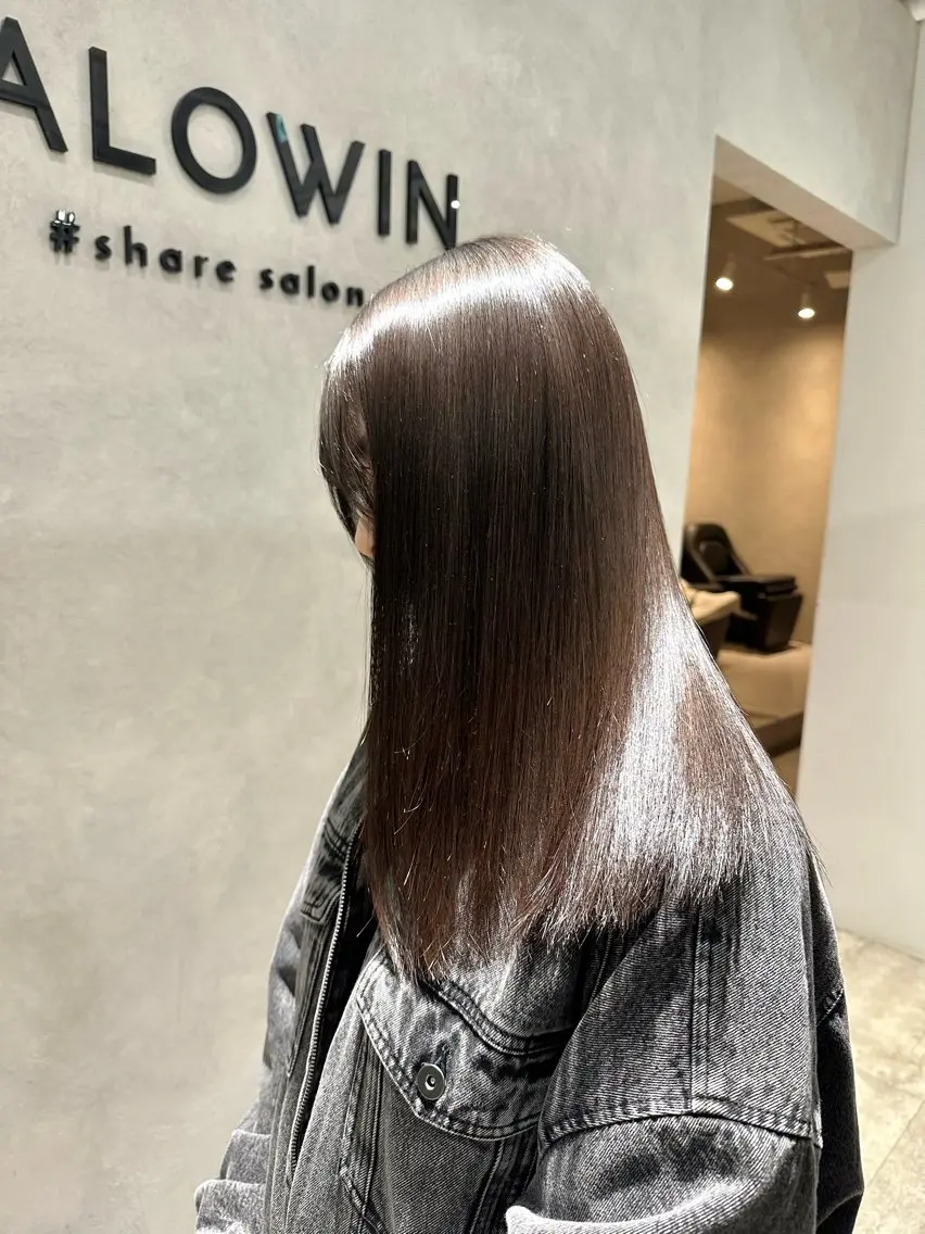 【再来の方】潤い再注入🔥(縮毛矯正のメンテナンストリートメント)髪質改善トリートメントで復活❕カット追加1000円で可の写真